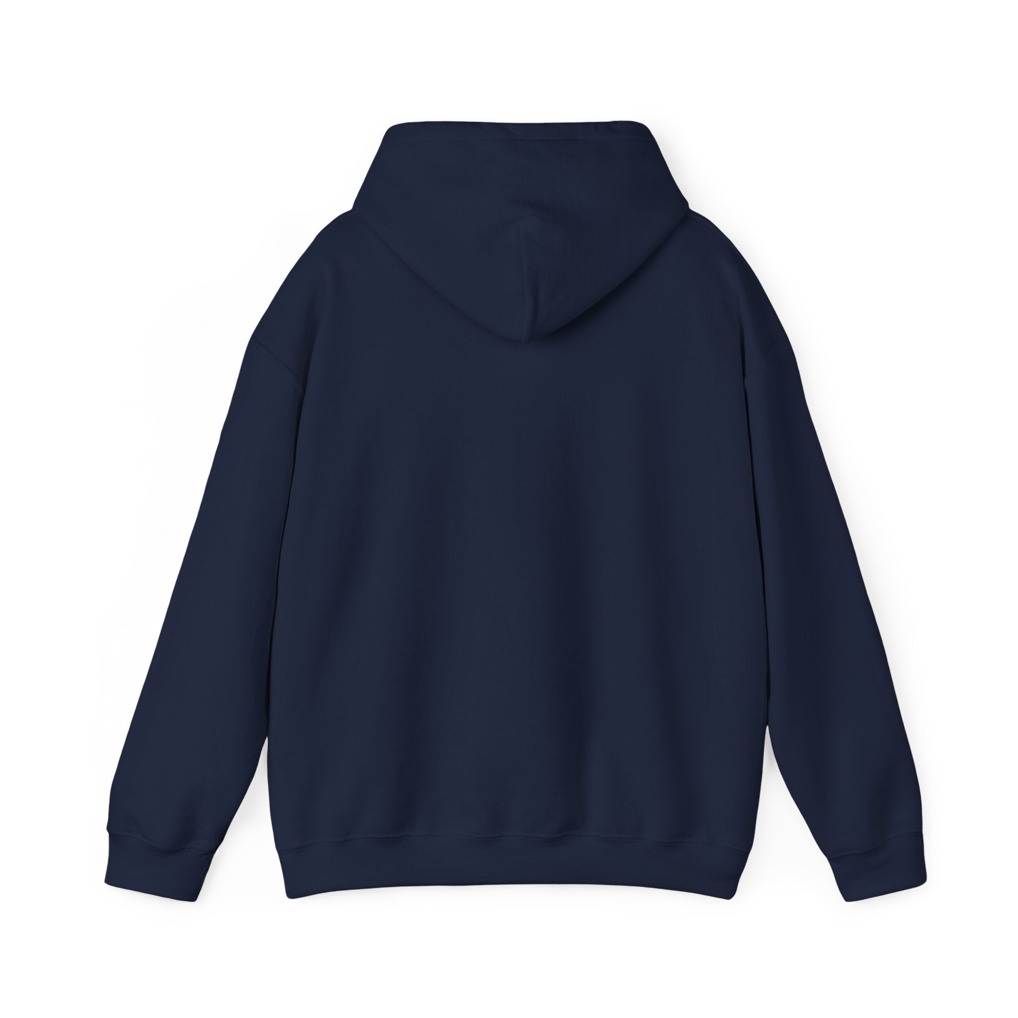 Enforge Designs Blue Neon Logo Hoodie — Graphic Streetwear Pullover