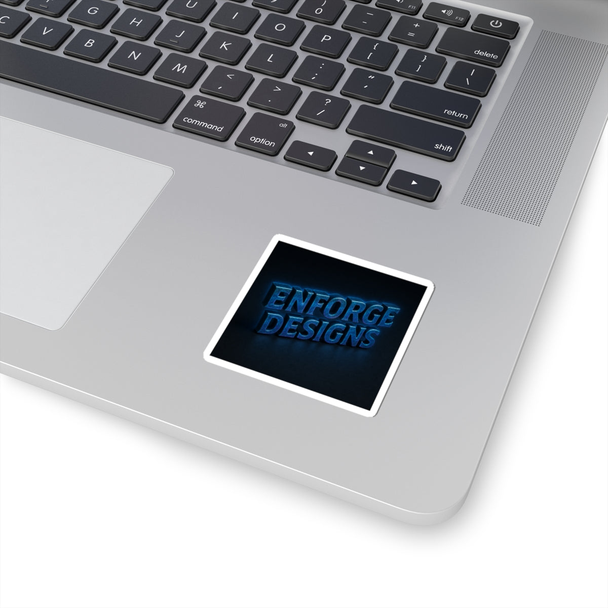Enforge Designs Neon Logo Sticker