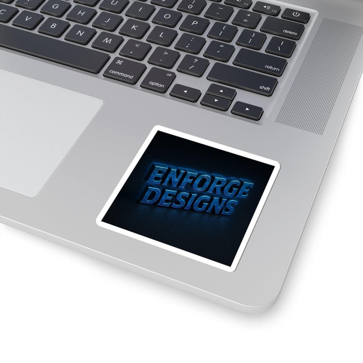 Enforge Designs Neon Logo Sticker