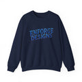Enforge Designs Blue Neon Logo Sweatshirt