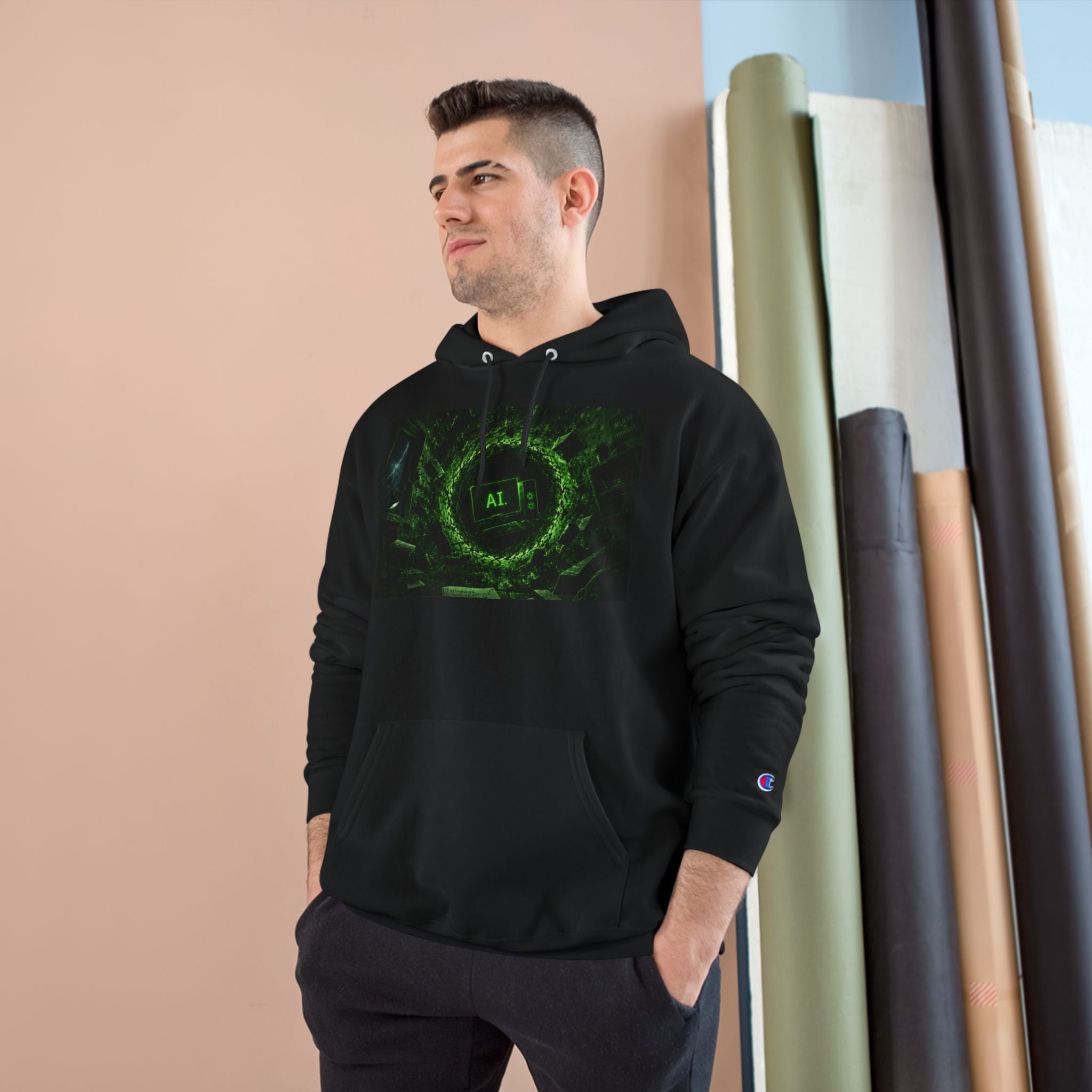 A.I. Ate My Homework Hoodie — Funny Tech Student Pullover