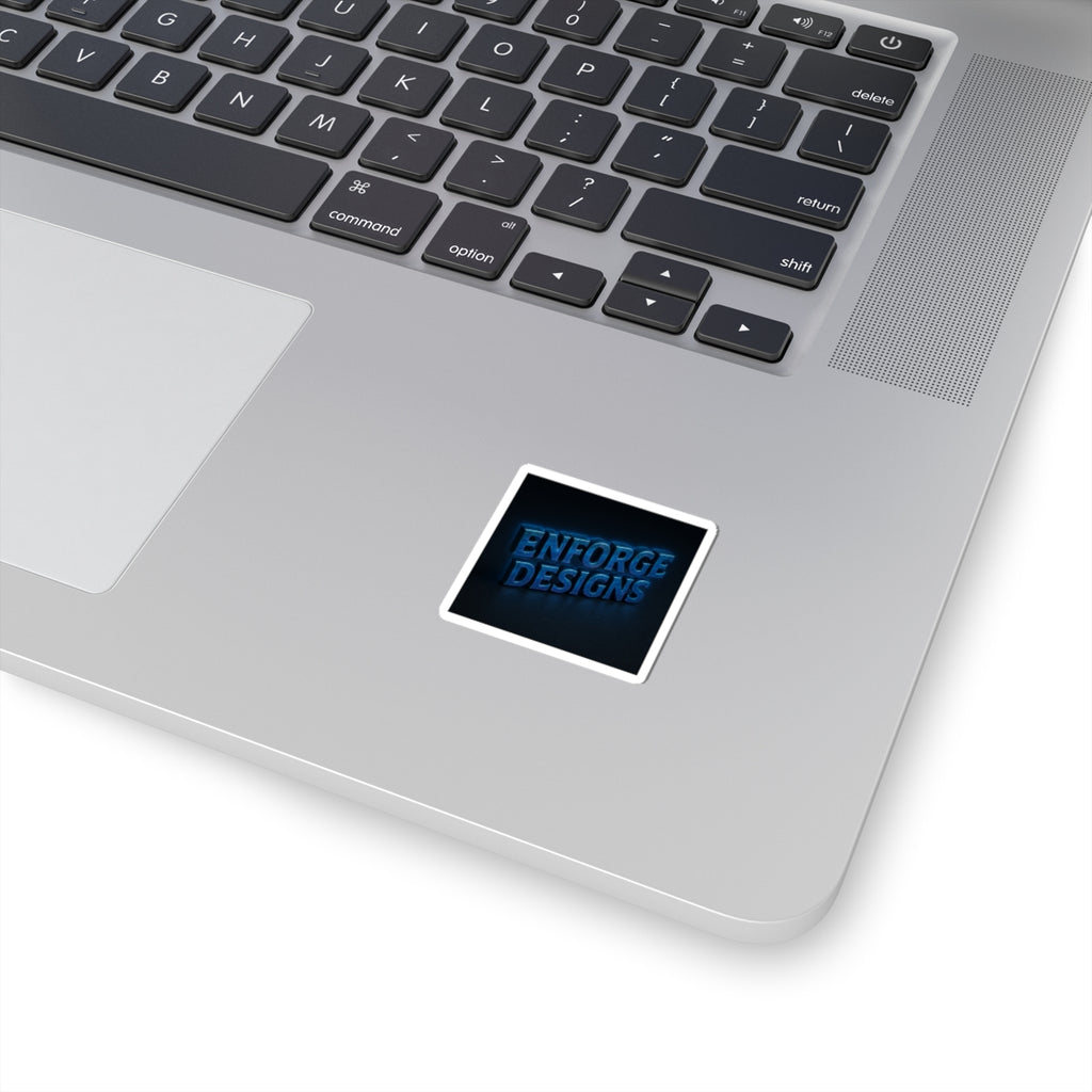 Enforge Designs Neon Logo Sticker