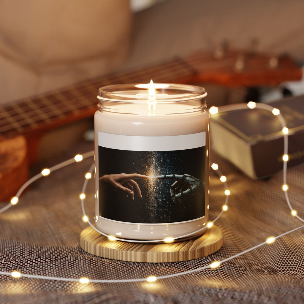 Soy Candle — 'Creation' Art Print | Scented 9oz Soy Candle for Home & Gift