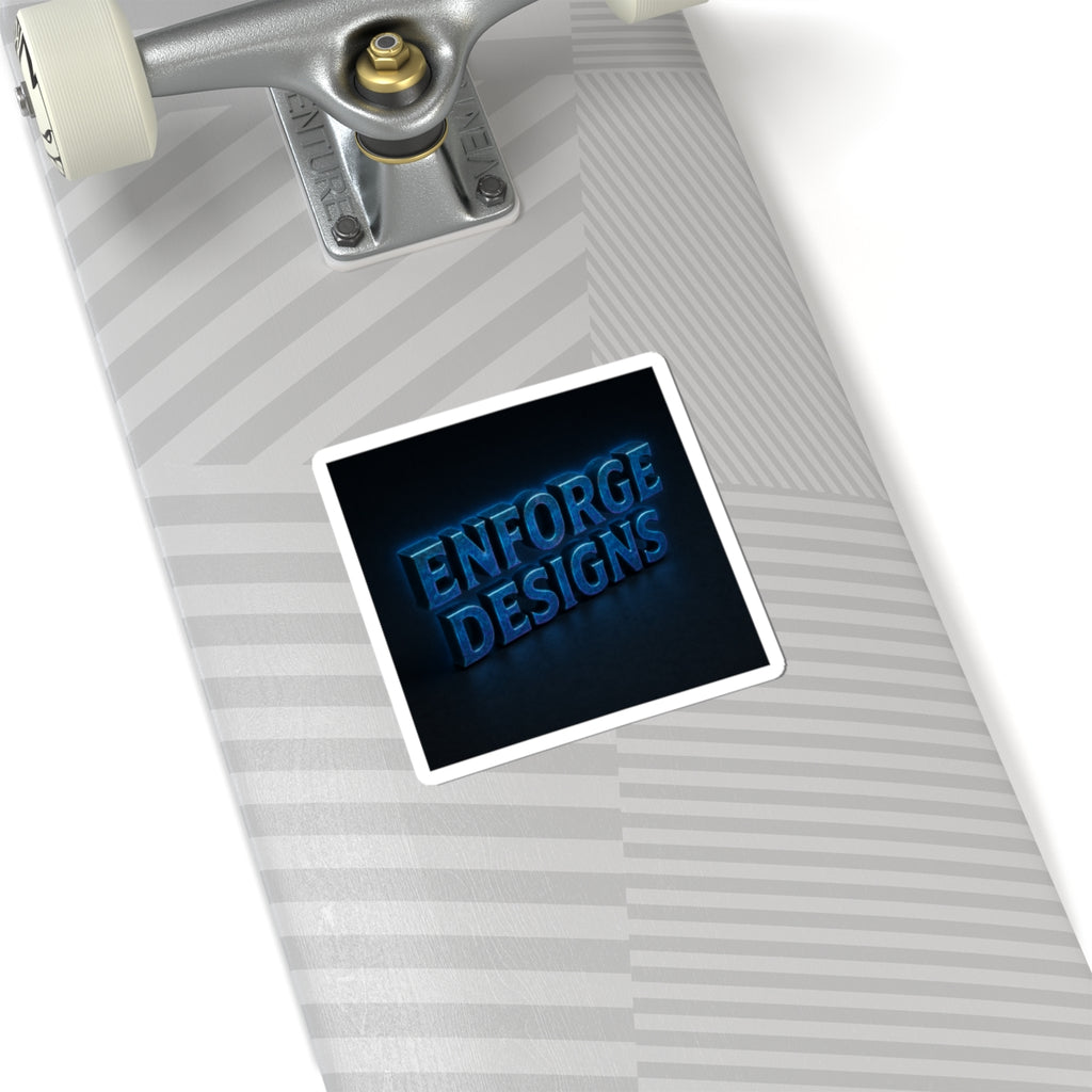 Enforge Designs Neon Logo Sticker