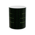 Artificial Intelligence Matrix Code Mug | Ceramic Coffee Cup
