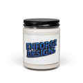 Soy Candle — 'ENFORGE DESIGNS' Branded 9oz Scented Jar